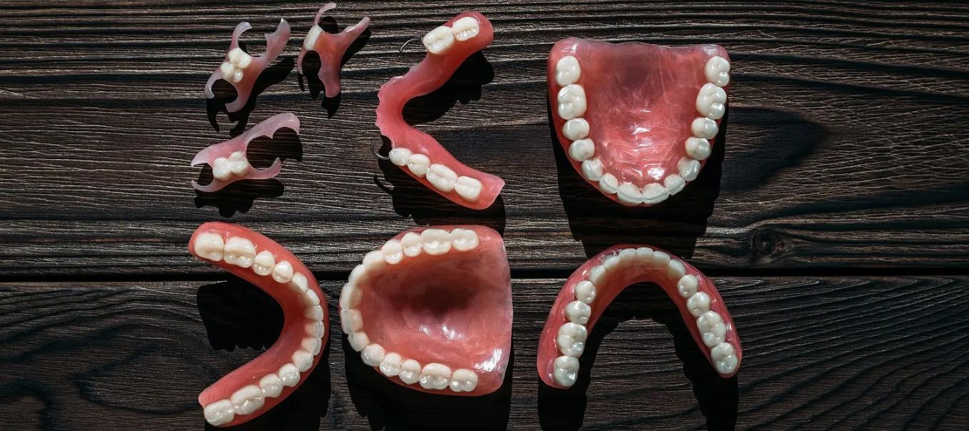 Partial Dentures Before and After