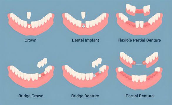 Tooth Implant vs Dental Bridge
